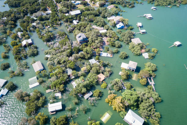 istock aerial views of Climate Change Flooding 1207848051