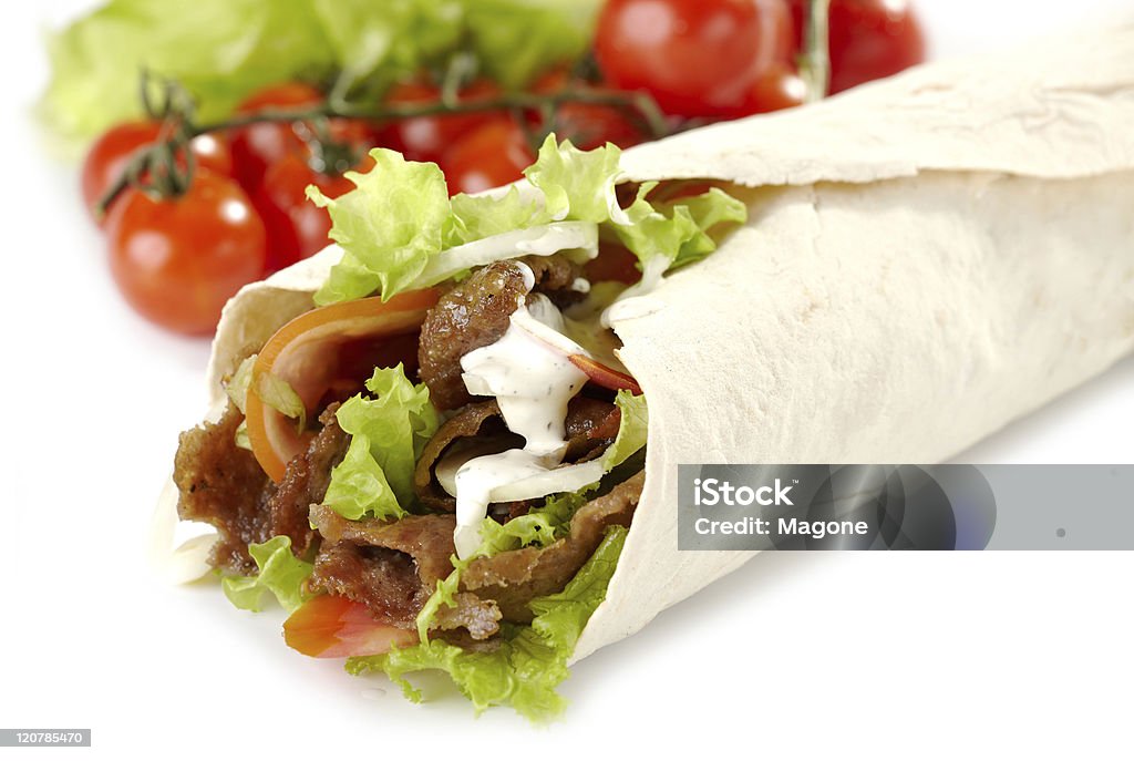 tortilla Burrito Stock Photo