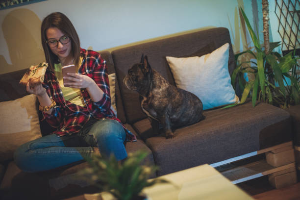 istock i love my dog and pizza too 1207856987