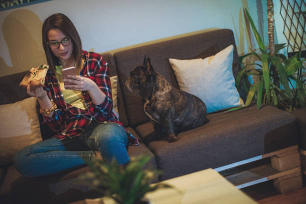 istock i love my dog and pizza too 1207856988