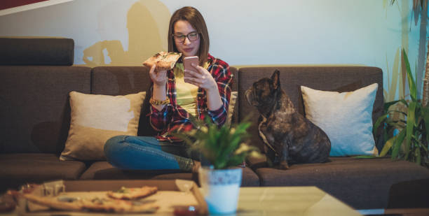 istock i love my dog and pizza too 1207856989