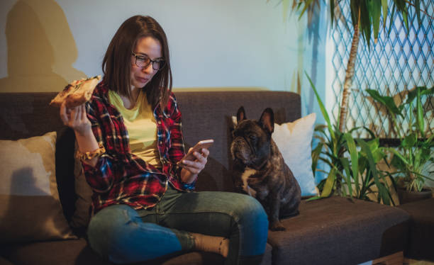 istock i love my dog and pizza too 1207856992