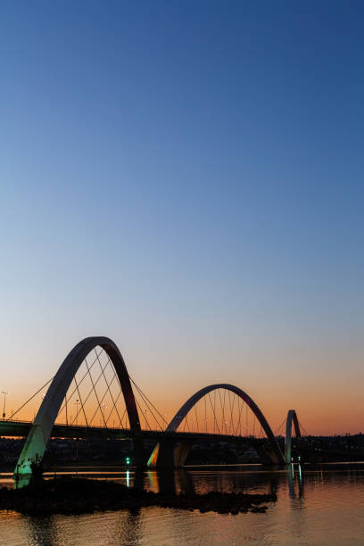 istock Bridge over the artificial lake in Brasilia. 1207859126