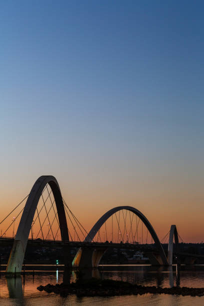 istock Bridge over the artificial lake in Brasilia. 1207859186