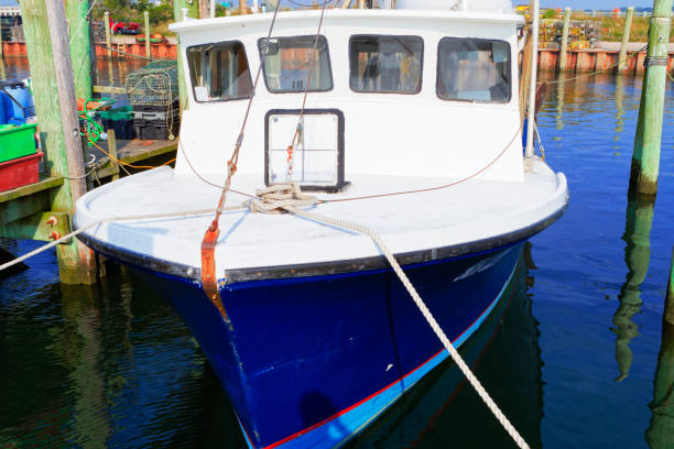 istock Fishing boats in Galilee, Rhode Island. 1207866266