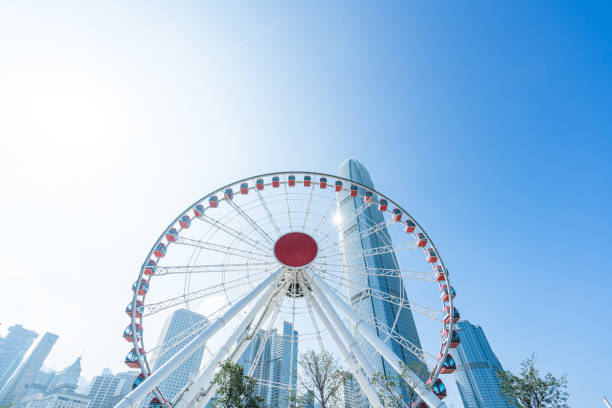 istock Ferris Wheel in Hong Kong 1207884861