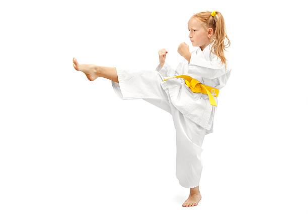 istock Martial  arts girl 120788862