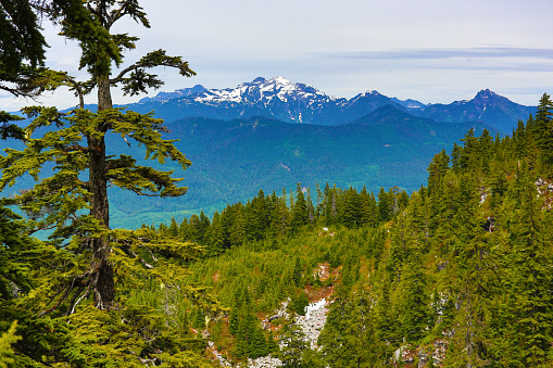 Cascade Range at Washington, United States