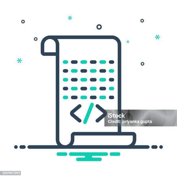 Script Certification Stock Illustration - Download Image Now ...