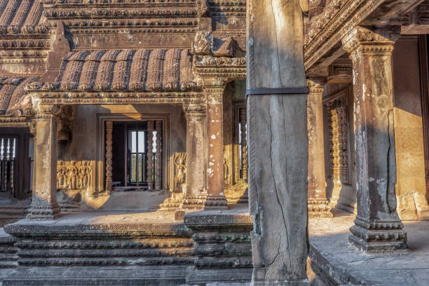 istock Temple at Angkor in cambodia 1207908771