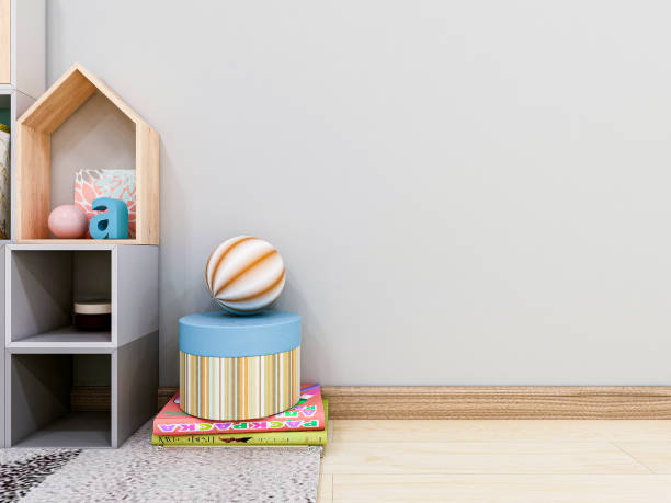istock Children's bedroom in modern design 1207912937