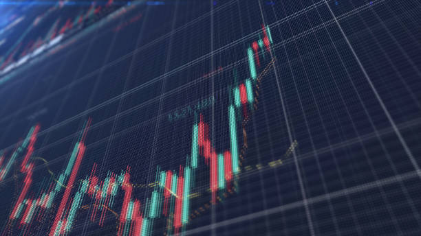 istock Stock Market Trading Mockup Screenshot 1207922554