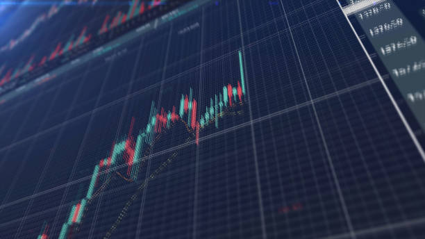 istock Stock Market Trading Mockup Screenshot 1207922577