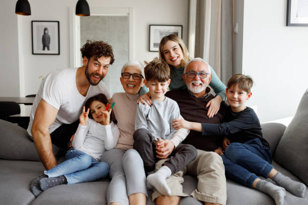 grande família - large family - fotografias e filmes do acervo