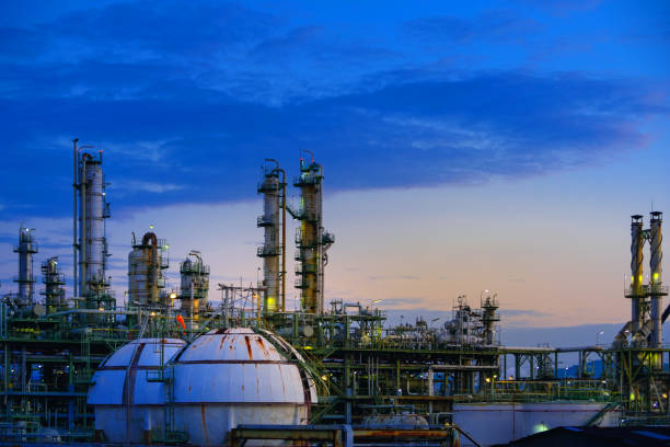 istock Petrochemical plant 1207935839