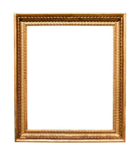 istock vertical vintage wooden painting frame isolated 1207938265