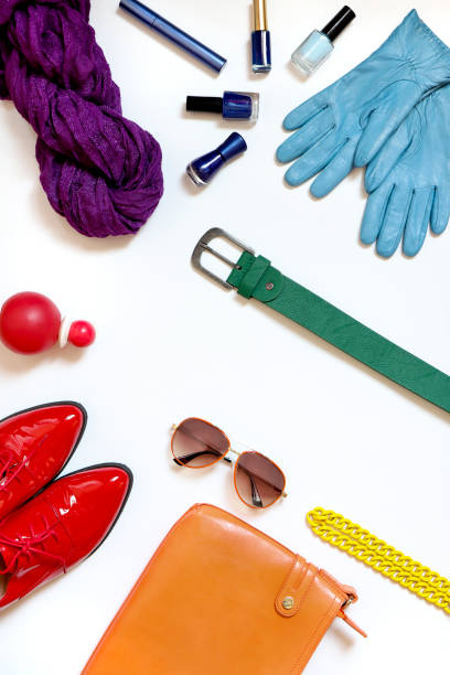 istock Rainbow collection of clothing. 1207941316