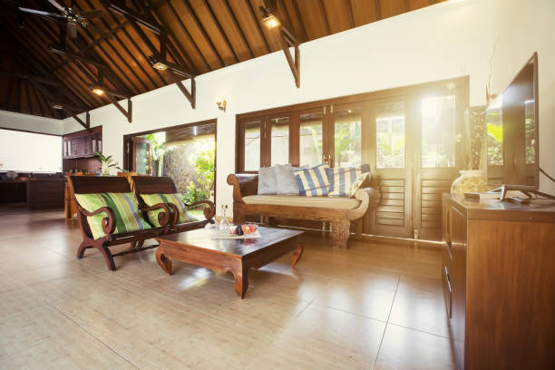 istock Asian style living room interior 1207945557