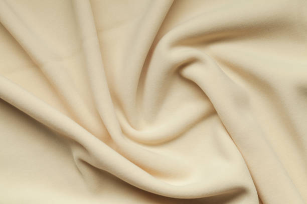 istock Background texture of beige fleece, top view 1207946940