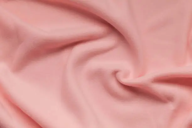 Photo of Background texture of pink fleece