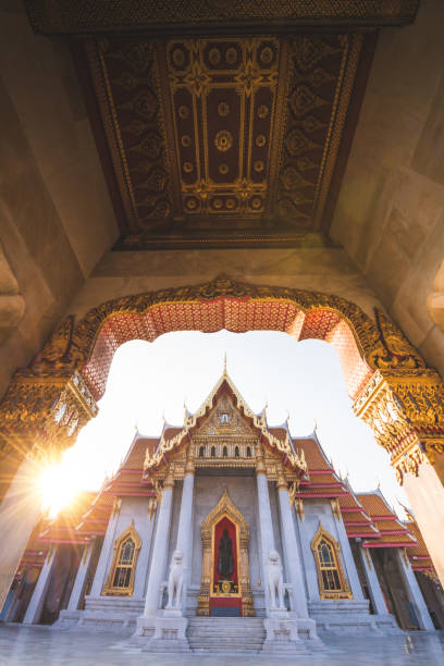istock Wat Benchamabopit Dusitvanaram a famous temple in Bangkok 1207948762