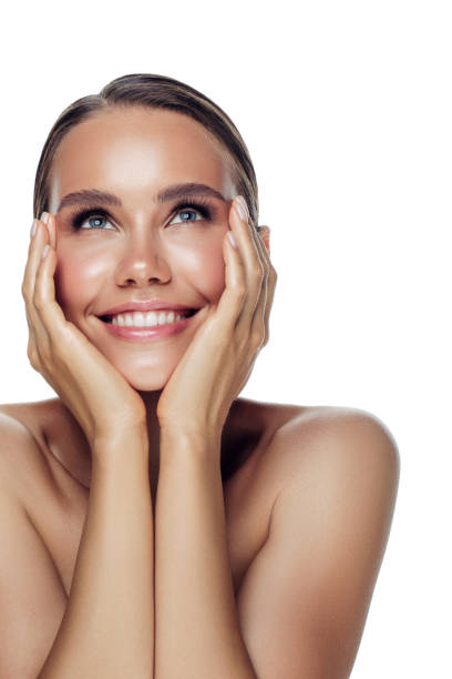 istock Beautiful happy woman 1207949488