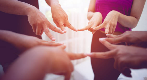 istock Teamwork hands Unite with power Is a good team of successful people Team work concept 1207951422