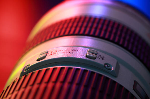 istock Photographic lens, close-up 1207953097