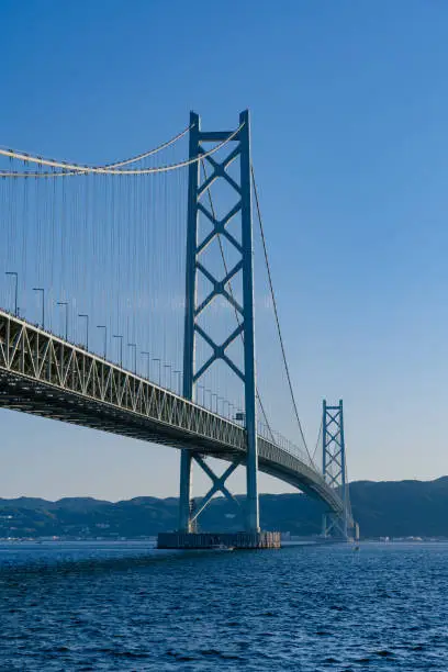 AKASHI KAIKYO OHASHI, the big bridge.