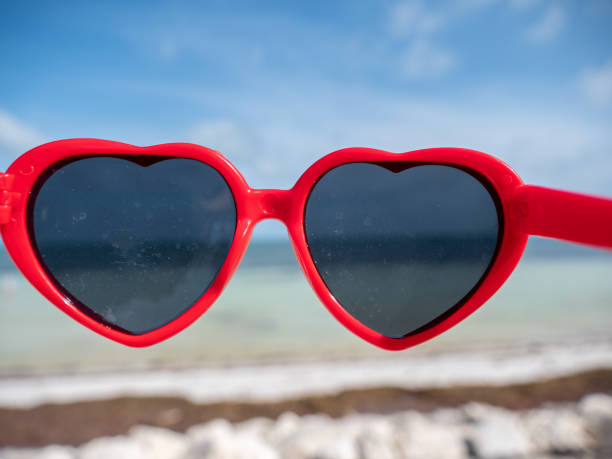 istock pov hand sunglasses beach 1207967887