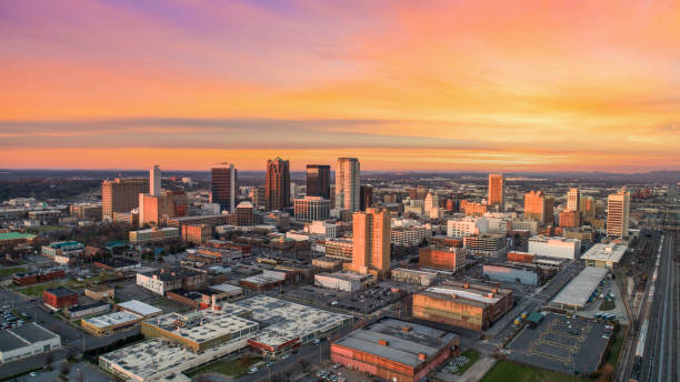 istock Birmingham, Alabama, USA Drone Skyline Aerial 1207967899
