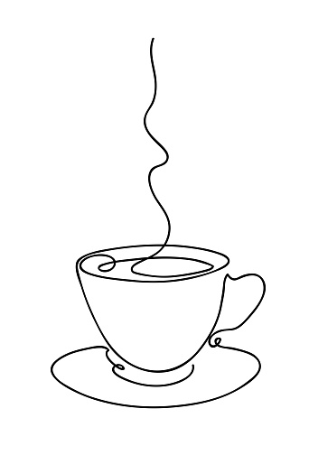 Ilustración de Taza De Café De Línea Continua De Dibujo A Mano Logotipo De La Cafetería Estilo De Esquema Dibujado Sketch Vector Ilustración y más Vectores Libres de Derechos de Café - Ilustración de Taza De Café De Línea Continua De Dibujo A Mano Logotipo De La Cafetería Estilo De Esquema Dibujado Sketch Vector Ilustración y más Vectores Libres de Derechos de Café -