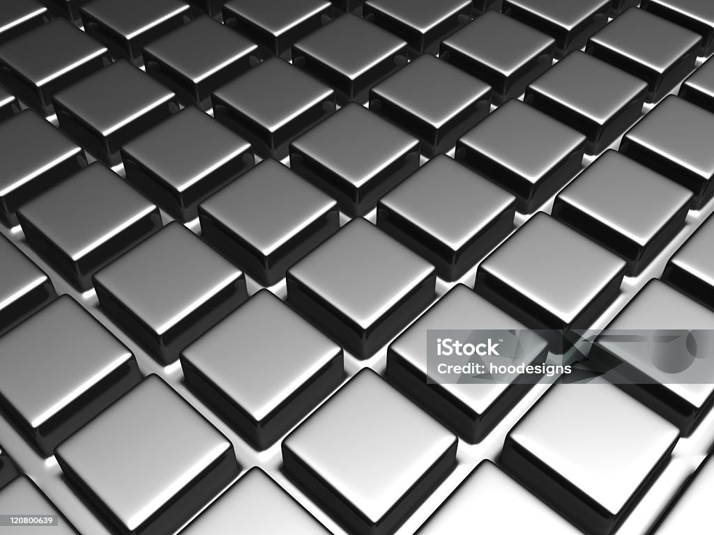 Quadrado padrão de fundo brilhante de Alumínio - Royalty-free Alumínio Foto de stock