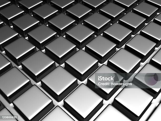 Quadrado Padrão De Fundo Brilhante De Alumínio - Fotografias de stock e mais imagens de Alumínio - Alumínio, Aço, Composição