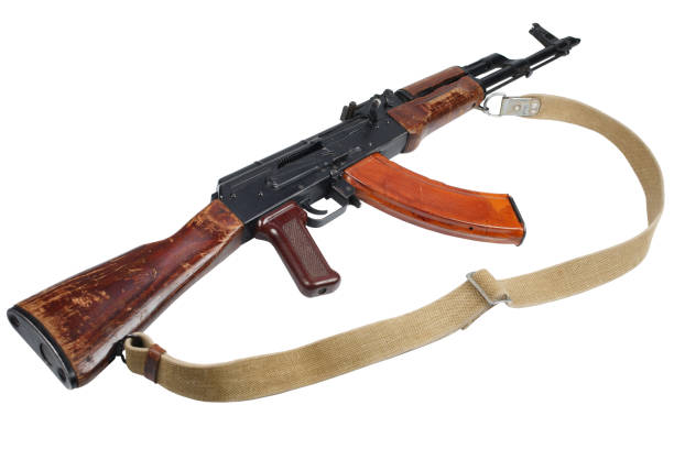 istock AK - 47 (AKM) assault rifle isolated on white 1208013523
