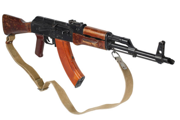 istock AK - 47 (AKM) assault rifle isolated on white 1208013659