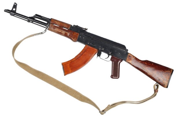 istock AK - 47 (AKM) assault rifle isolated on white 1208013677