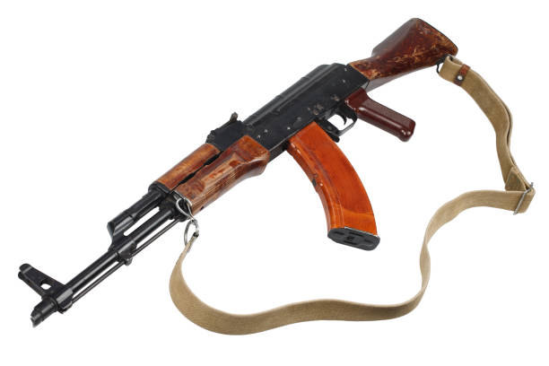 istock AK - 47 (AKM) assault rifle isolated on white 1208013705