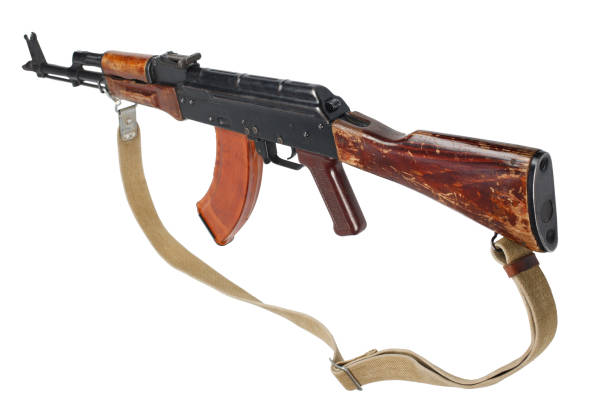 istock AK - 47 (AKM) assault rifle isolated on white 1208013815
