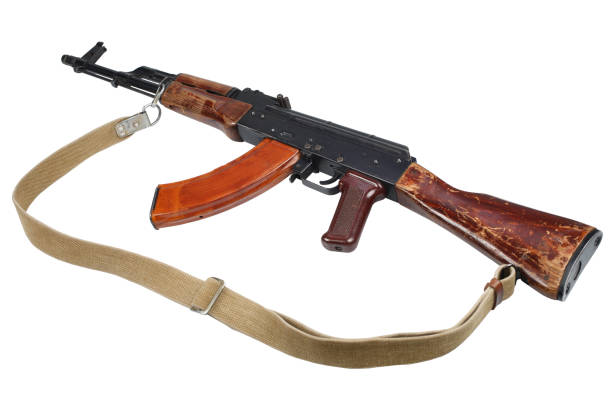 istock AK - 47 (AKM) assault rifle isolated on white 1208013903