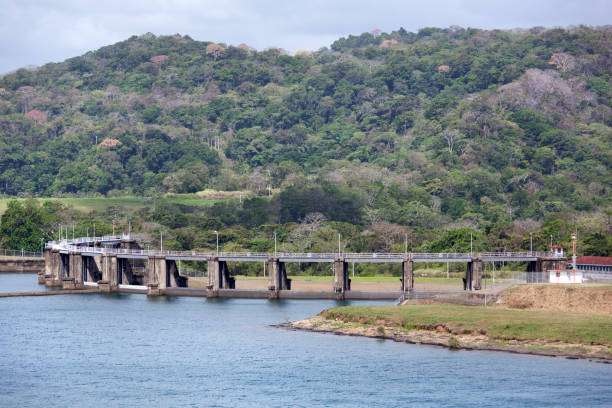 istock Gatun Lake Dam 1208014972