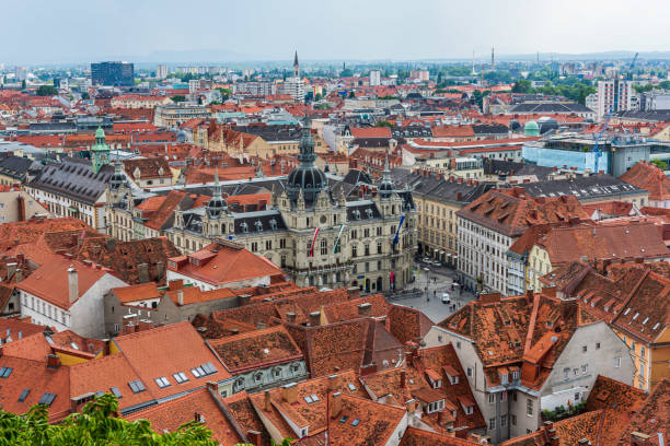 istock Aerial view of Graz 1208018756
