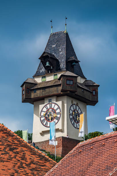 istock Clock Tower symbol of Graz 1208018818
