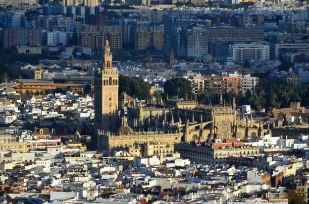istock Seville Cathedral from above 1208021105
