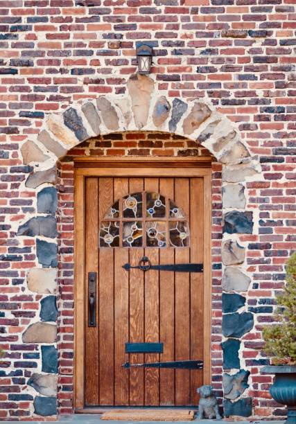 istock Wooden Door 1208023911