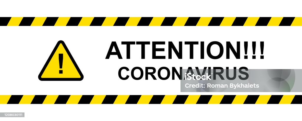 Attention coronavirus message safety vector illustration. Warning coronavirus background. Hazard yellow striped ribbons warning symbol. Attention coronavirus message safety vector illustration. Warning coronavirus background. Hazard yellow striped ribbons warning symbol. EPS 10 Advice stock vector Attention coronavirus message safety vector illustration. Warning coronavirus background. Hazard yellow striped ribbons warning symbol. Attention coronavirus message safety vector illustration. Warning coronavirus background. Hazard yellow striped ribbons warning symbol. EPS 10 Advice stock vector