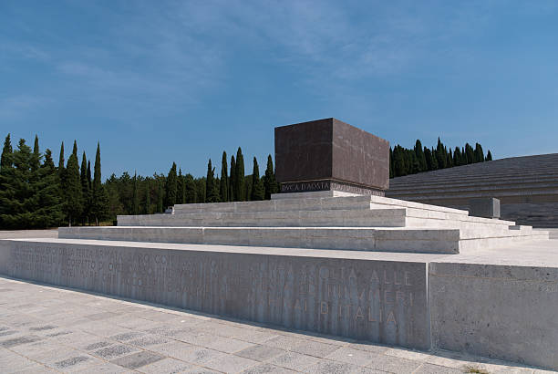 istock Military Cemetery in Redipuglia, Italy 120804207