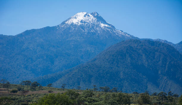 istock February snow on the Colima's nevado. 1208059783