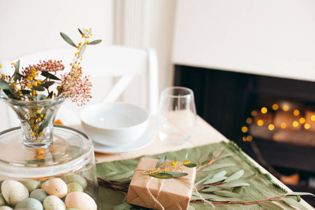 istock Easter holiday living room decor 1208065319