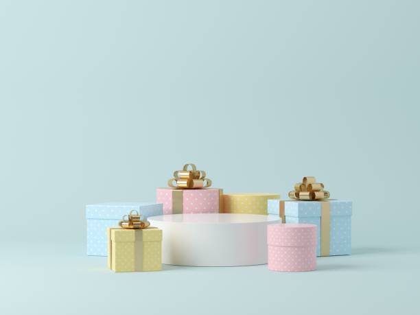 istock Abstract mock up scene with geometry shape podium. stock photo 1208069824